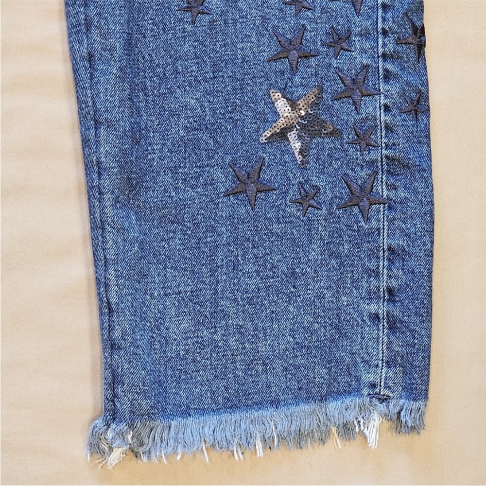Pilcro and the Letterpress Starry, Starry Night Blue Jeans - Picture 3 of 15